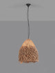 Hay Pendelleuchte E27 Ø 61cm Braun im BOHO-Stil, natürliche Akzente für eine gemütliche Atmosphäre.