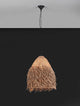 HAY Pendelleuchte E27 Ø 61cm Braun im BOHO-Stil, natürliche Akzente, dekoratives Element über dem Esstisch