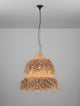 HAY Pendelleuchte E27 3xØ 80cm Braun im BOHO-Stil mit natürlichem Design und gemütlicher Beleuchtung.