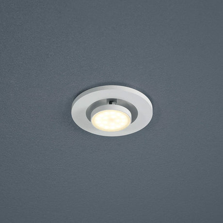LED Decken-Einbauleuchte Onto Weiß, moderne und anpassbare Lampe für Bad- und Spiegelbeleuchtung.