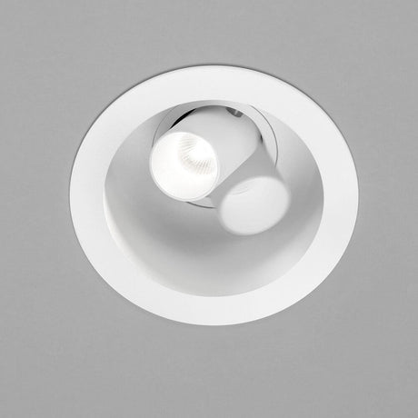 LED ceiling fabric light run white
