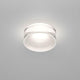 LED Decken-Einbauleuchte Ska Glas teilsatiniert - moderne Glasleuchte für die Deckenbeleuchtung.