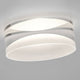 LED Decken-Einbauleuchte Ska Glas teilsatiniert - elegante Deckenbeleuchtung mit dimmbarer Funktion.