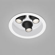 LED Decken-Einbaustrahler Run Weiß, Schwarz