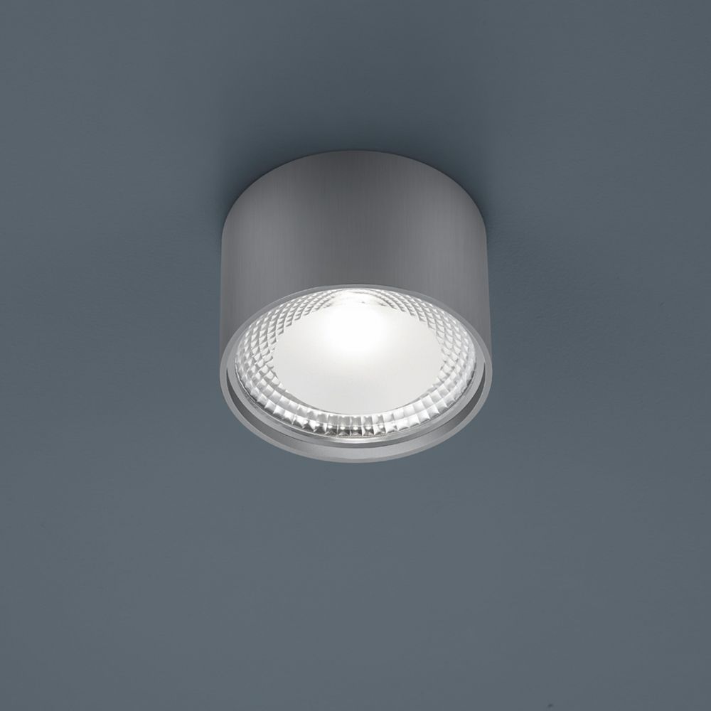 LED loft lampe kari nikkel-matt