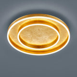 Lámpara de techo LED Sona pan de oro