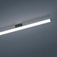 LED Bad Spiegelleuchte Loom 90cm 1710lm Schwarz Warmweiß in Röhrenform mit warmweißem Licht