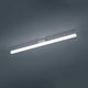 LED Bad Spiegelleuchte Loom 90cm 1710lm chrom Warmweiß - elegante Wandlampe für Badezimmerbeleuchtung.