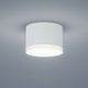 LED Deckenlampe Pala Weiß in modernem Design mit weißem Gehäuse und gleichmäßiger Lichtverteilung.