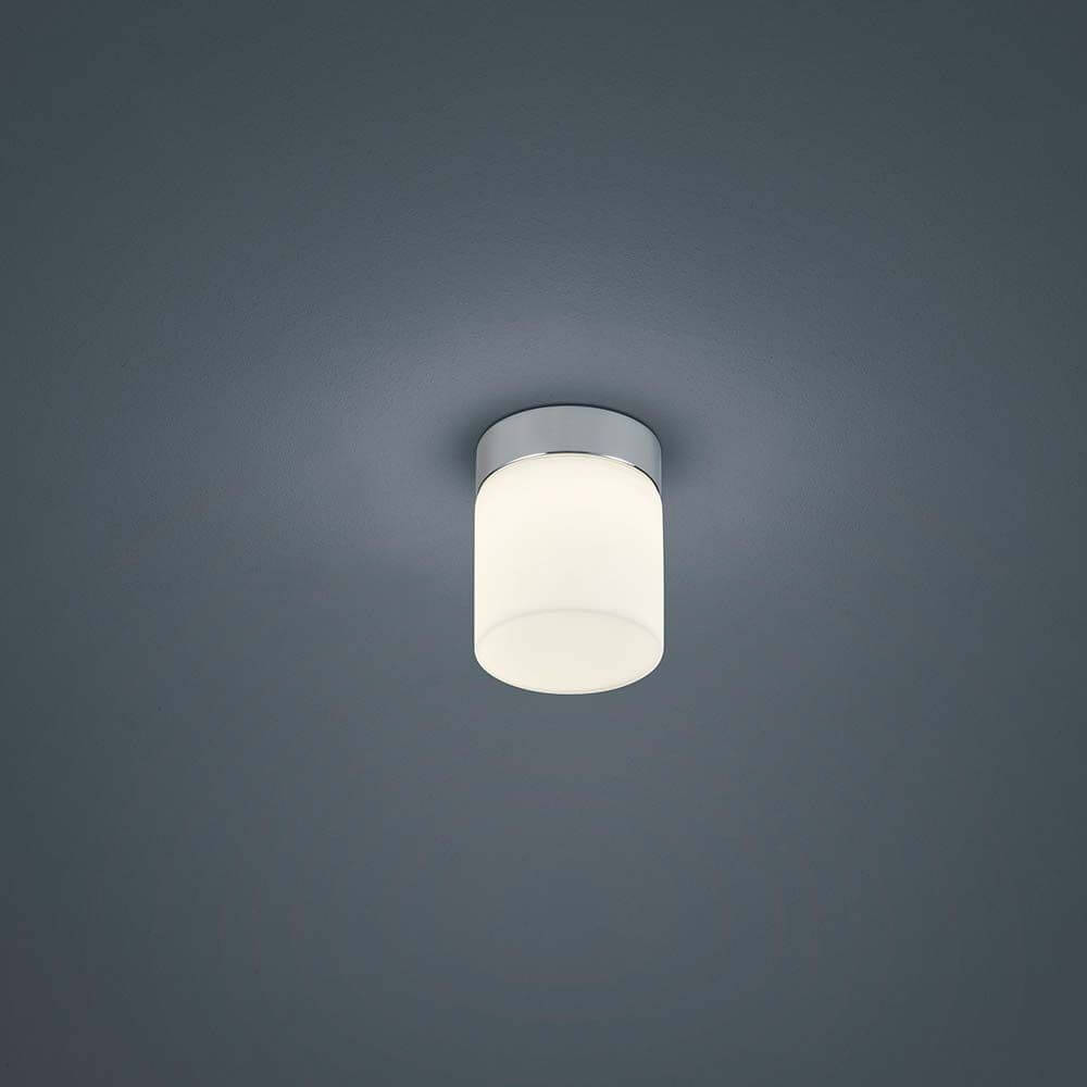 LED Deckenleuchte Keto Chrom in modernem Design, ideal für stilvolle Beleuchtung im Raum.