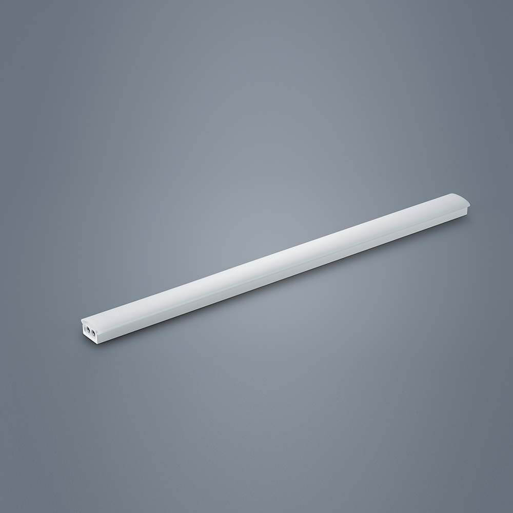 LED Leuchtenmodul 600 Vigo Weiß auf grauem Hintergrund, schlankes Design.