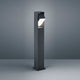 LED Pollerleuchte Isy IP54 Graphit in moderner, eleganter Ausführung und einstellbarem Leuchtenkopf.