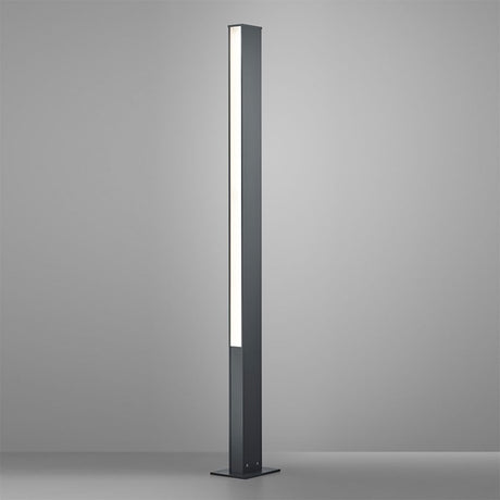 LED Pollerleuchte Tendo IP55 Graphit - moderne, schicke Stehleuchte aus Aluminium in Graphitfarbe.