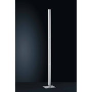 LED Stehleuchte Venta 170cm Nickel-Matt, Chrom - moderne Stehleuchte mit schickem Design und hochwertigem Material.