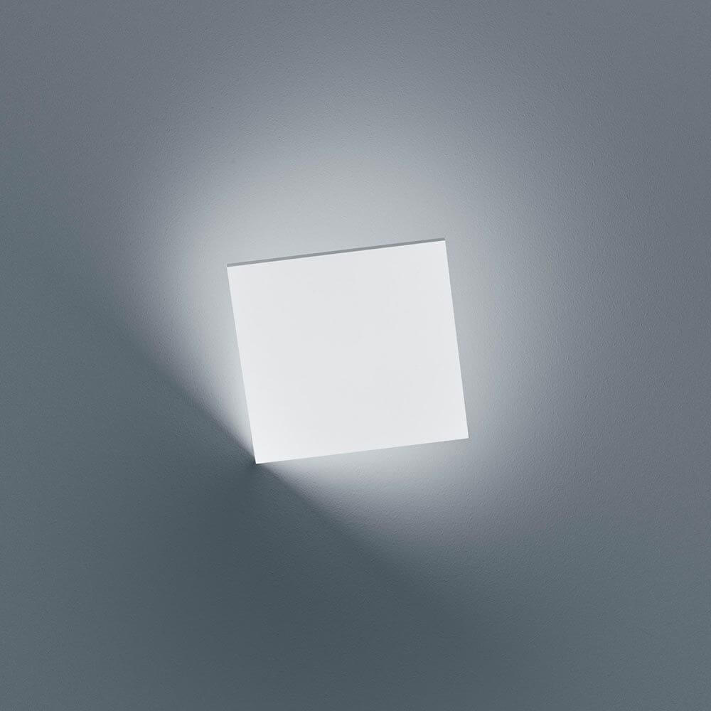 LED Wand-Gartenlampe Meta IP54 Mattweiß