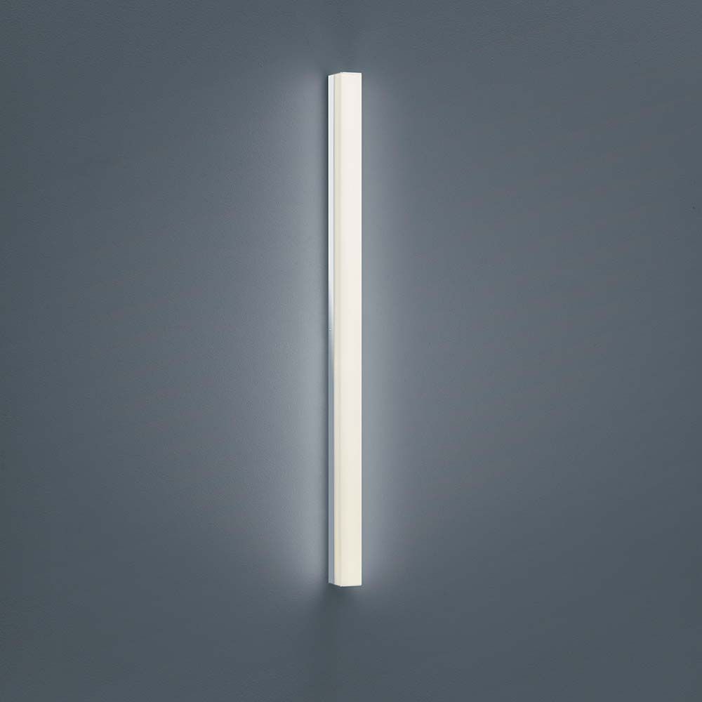 Lámpara LED de espejo Lado 90cm 1560lm cromo blanco cálido