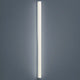 LED Spiegellampe Lado 120cm in Chrom mit warmweißem Licht für Badezimmerbeleuchtung.