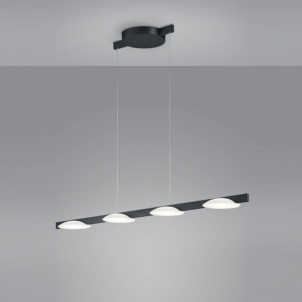 Lámpara colgante LED Pole negro