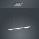 LED Pendelleuchte Pole Nickel-Matt ist eine moderne Esstischlampe in nickel-matt, ideal für Ess- und Meetingräume.
