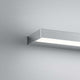 LED Wandlampe Slate 90cm IP44 Chrom - modernes Up- und Downlight für Wandbeleuchtung in Bad oder Küche.