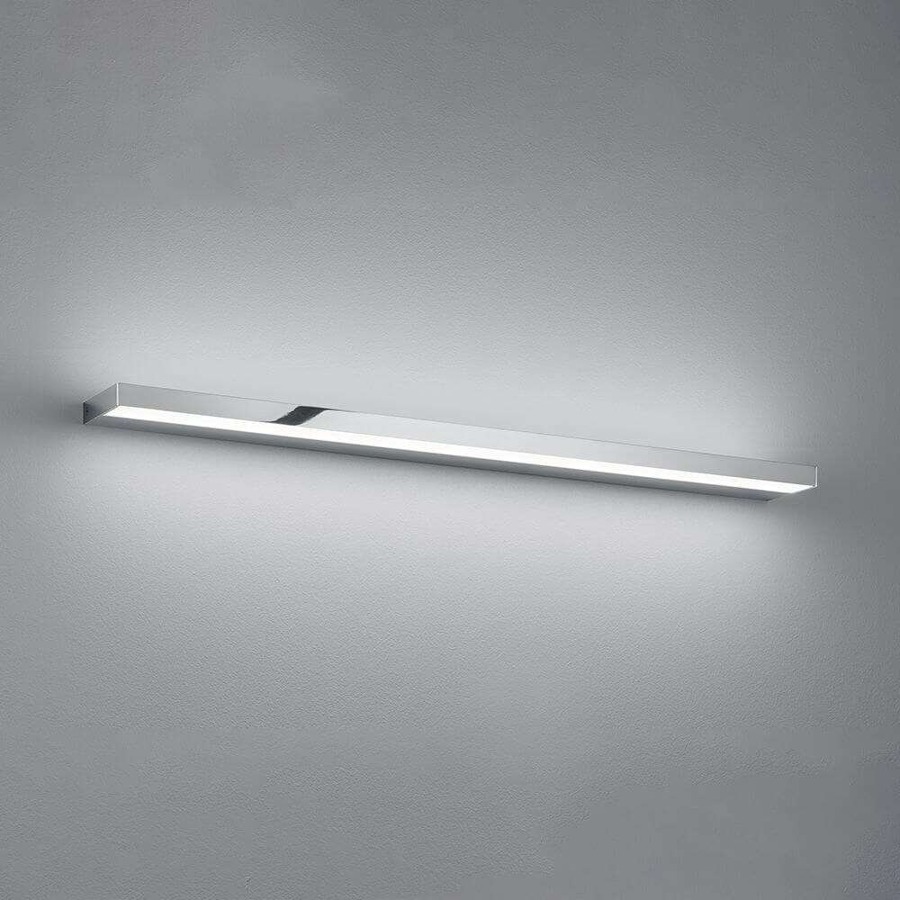 LED Wandlampe Slate 90cm IP44 Chrom mit modernem Design und angenehmer Beleuchtung für jeden Raum.