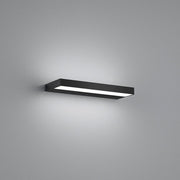 LED Skifer udendørs væglampe IP44 Sort - elegant vægbelysning til stilfulde rum.