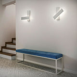 Aplique LED Dex White, aluminio pulido