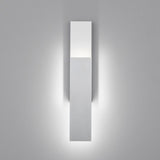Aplique LED Dex White, aluminio pulido