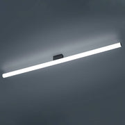 LED Wandleuchte Loom IP44 Schwarz von Helestra für Spiegel und Bad, schlankes Design mit gleichmäßiger Lichtverteilung