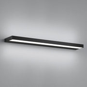 LED Wandleuchte Slate IP44 Schwarz