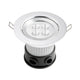 Hochwertiger High Power LED Deckeneinbaustrahler mit vier eingebauten Leuchten für effektive Raumbeleuchtung.
