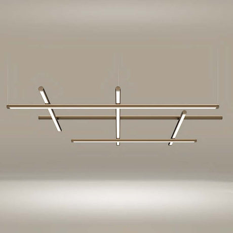 Panzeri Hilow LED-hengelampe med moderne design og allsidige installasjonsmuligheter.