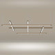 Panzeri Hilow LED pendant light with modern design and versatile installation options.