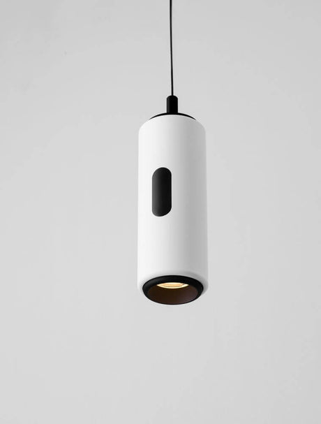 Holm LED Pendelleuchte Ø 13cm 3000K moderne schwarze Designer-Pendelleuchte für Wohn- und Schlafzimmer