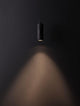Holm LED Pendelleuchte Ø 13cm 3000K in modernem Design mit schwarzem Finish.