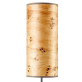 Wooden table lamp Arboreus 50cm poplar burl