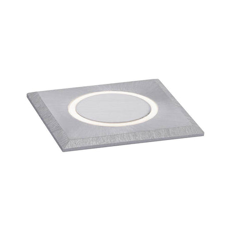 House LED Boden Einbaulampe Gebürsteter Edelstahl IP67 - dekorativer Bodeneinbaustrahler für Außenbereiche