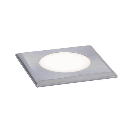 House LED square stainless steel floor recessed light IP67 for walkable outdoor areas, rustproof and waterproof.