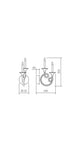LED-Wandleuchte Chateau 2-flammig