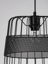 Ian Pendelleuchte E27 Schwarz