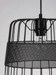 Ian Pendelleuchte E27 Schwarz im Vintage-Stil aus robustem Metall, ideal für Esszimmer und Wohnzimmer.