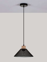 Ian Pendelleuchte E27 Schwarz