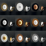 Icone LED -plafondlicht vera Ø 50 cm goud, wit