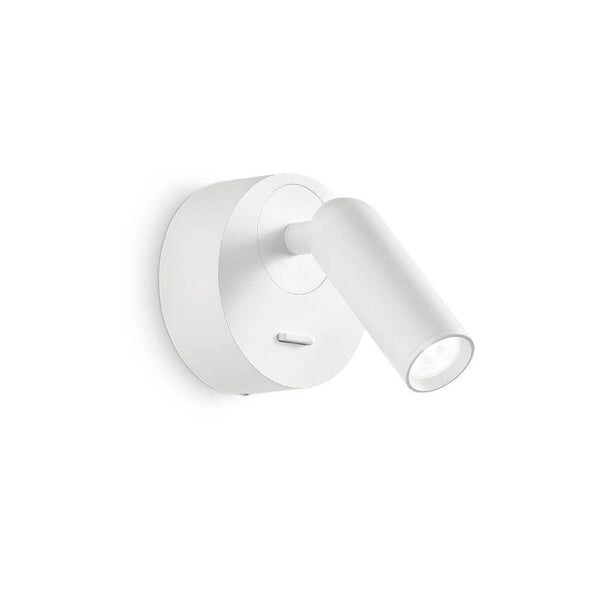Bean Rund LED Wandspot in modernem Design, ideal für stimmungsvolle Beleuchtung in Wohnräumen.