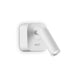 Bean Square LED Wandstrahler in Weiß, modernes und flexibles Lichtdesign für verschiedene Räume.