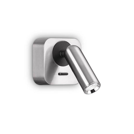 Bean Square LED Wandstrahler in modernem Design mit verstellbarem Lichtstrahl und eleganter Oberfläche.