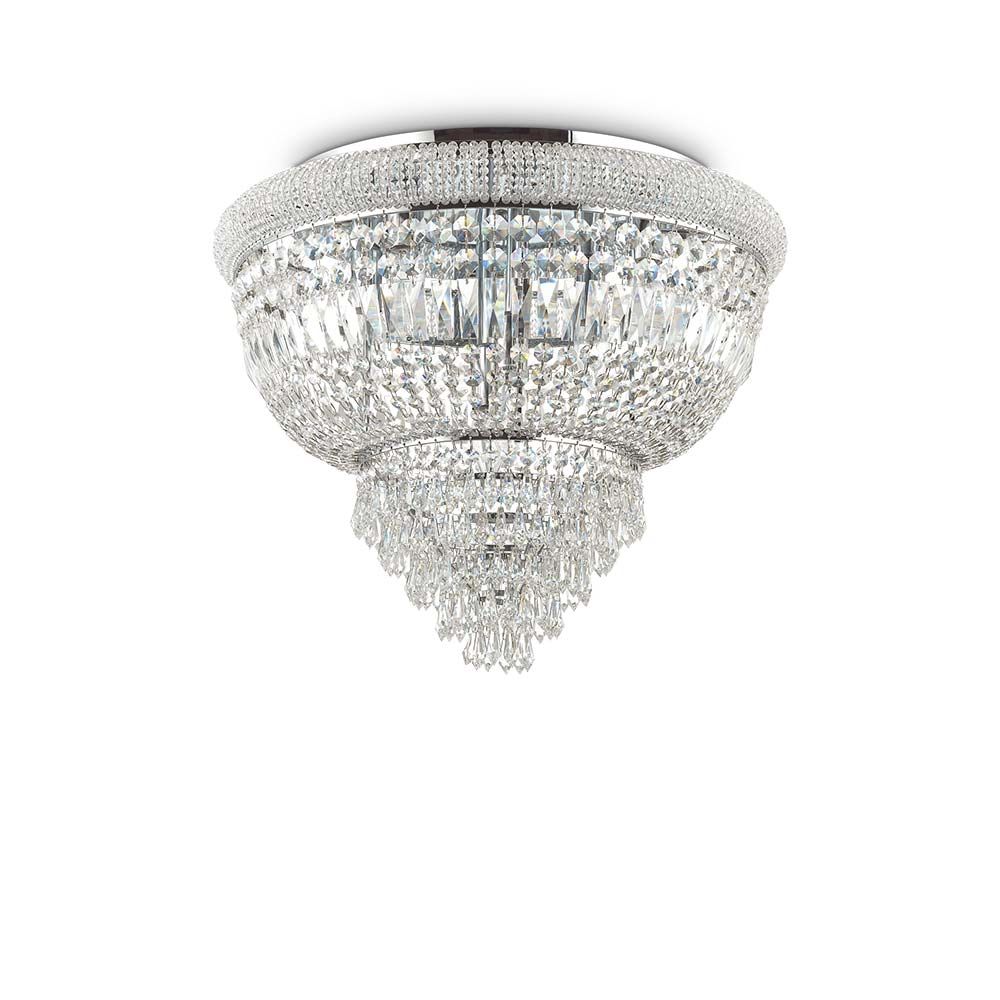 Deckenlampe Dubai 6-flg. Chrom  Ideal Lux   