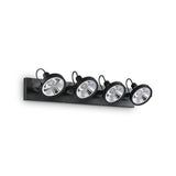 Deckenlampe Glim 4-flammig Schwarz
