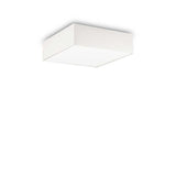 Plafond Ritz 4-Flame 50 x 50 cm blanc, chrome
