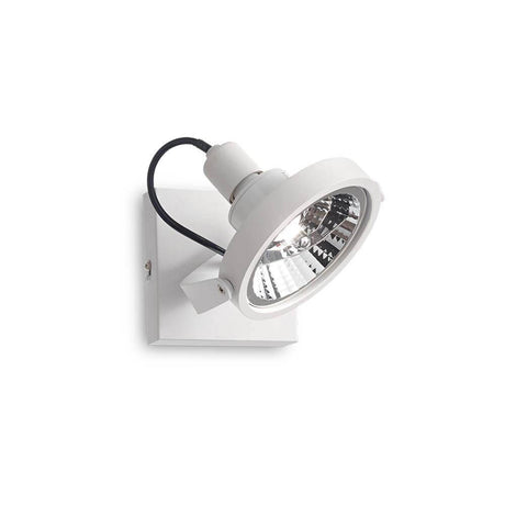 Ceiling light Glim White mounted on the wall, modern design with high-quality light.